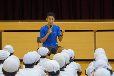 陸上部 鈴木太基選手